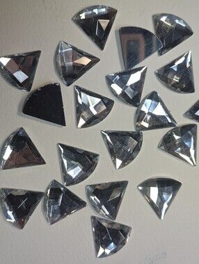 Wendy Gell jewelry making supplies crystal triangles.
